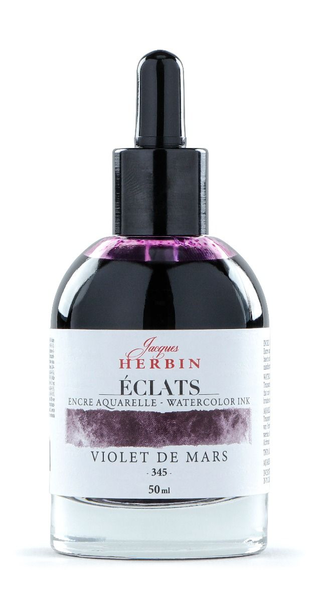Eclats Watercolour Ink 50ml Violet De Mars / Mars Violet (discontinued & online only)