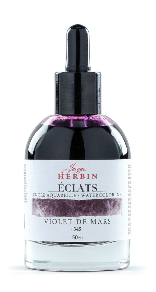 Eclats Watercolour Ink 50ml Violet De Mars / Mars Violet (discontinued & online only)
