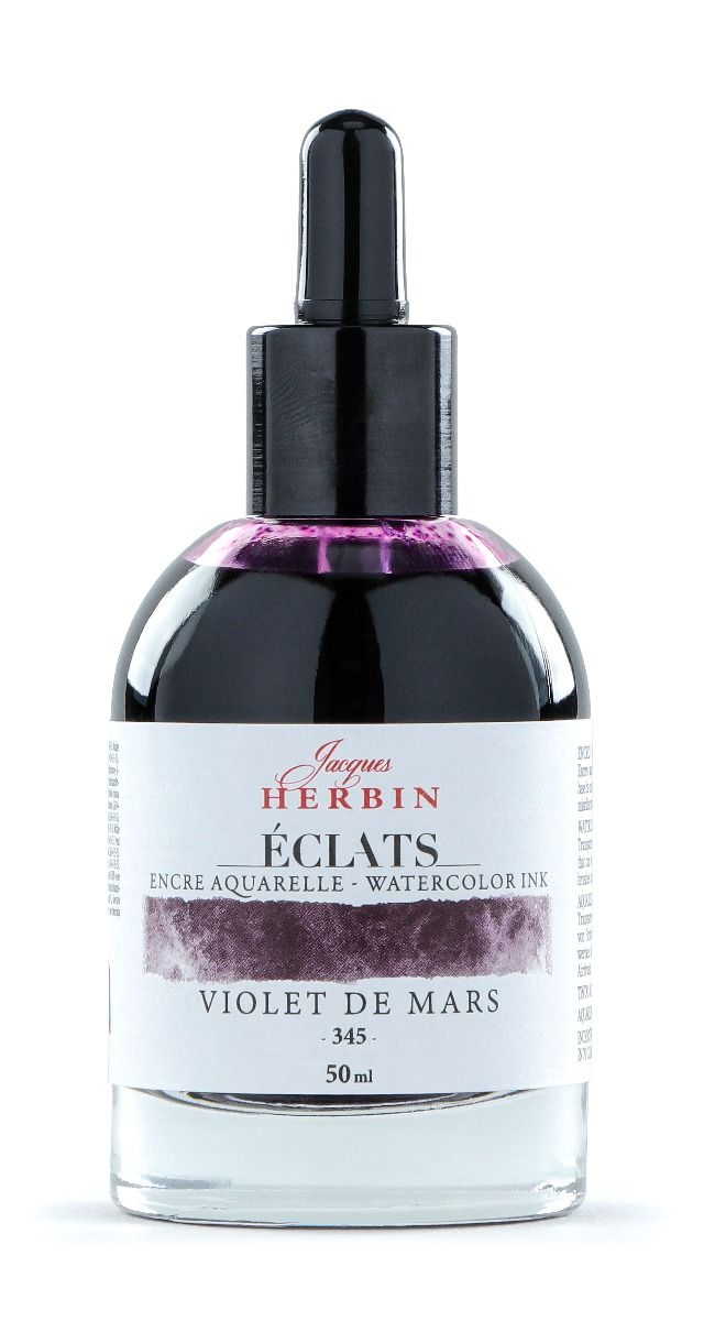 Eclats Watercolour Ink 50ml Violet De Mars / Mars Violet