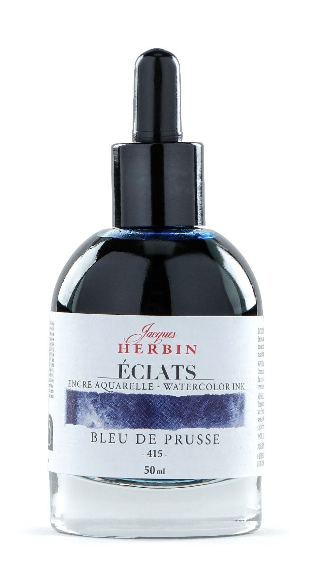 Eclats Watercolour Ink 50ml Bleu De Prusse / Prussian Blue