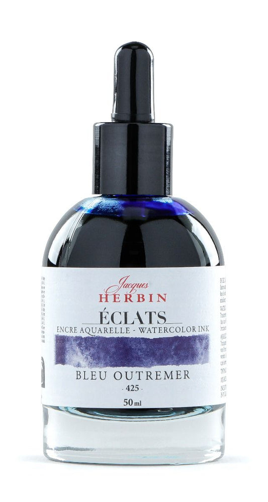 Eclats Watercolour Ink 50ml Bleu Outremer / Ultramarine Blue