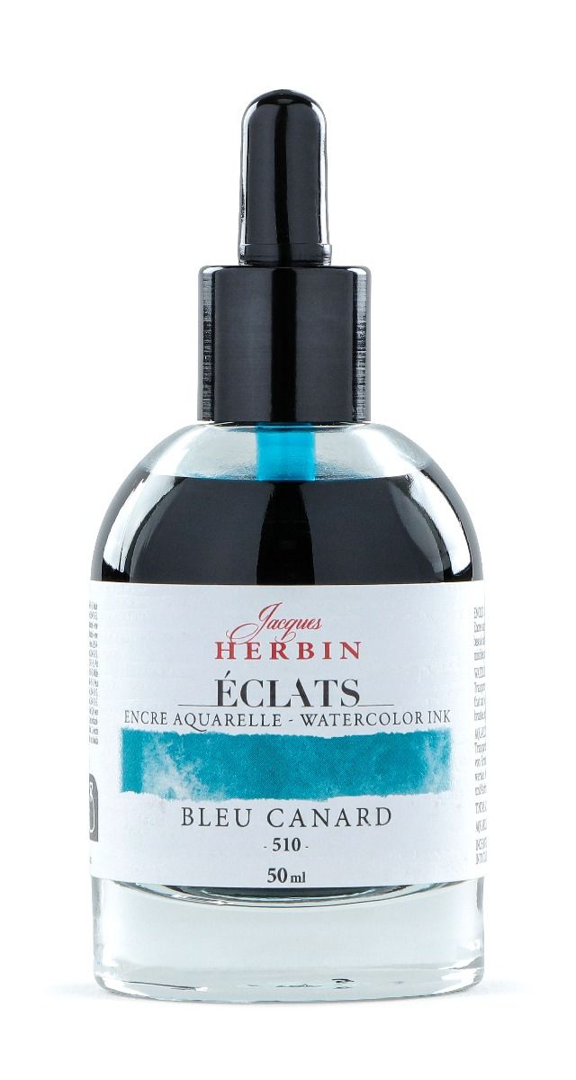 Eclats Watercolour Ink 50ml Bleu Canard / Teal