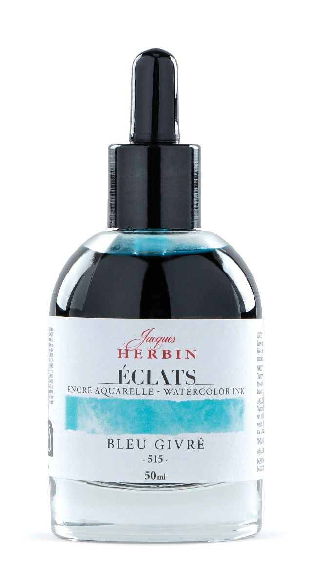 Eclats Watercolour Ink 50ml Bleu Givre / Ice Blue