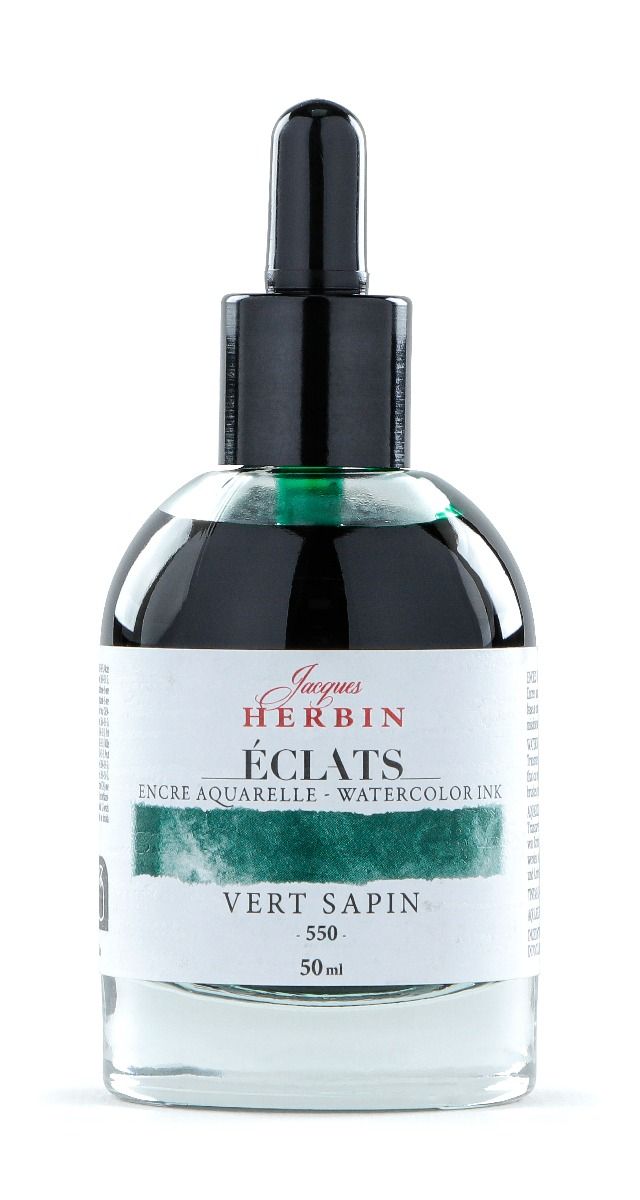 Eclats Watercolour Ink 50ml Vert Sapin / Pine Green