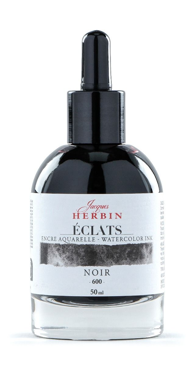 Eclats Watercolour Ink 50ml Noir / Black