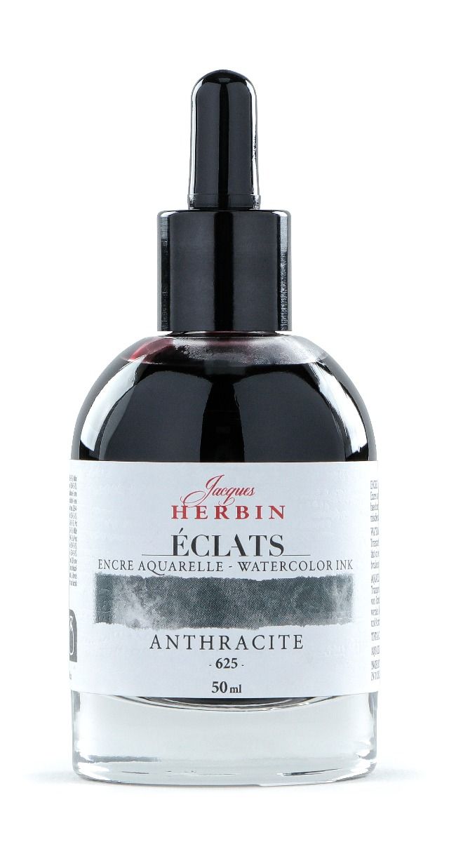 Eclats Watercolour Ink 50ml Anthracite