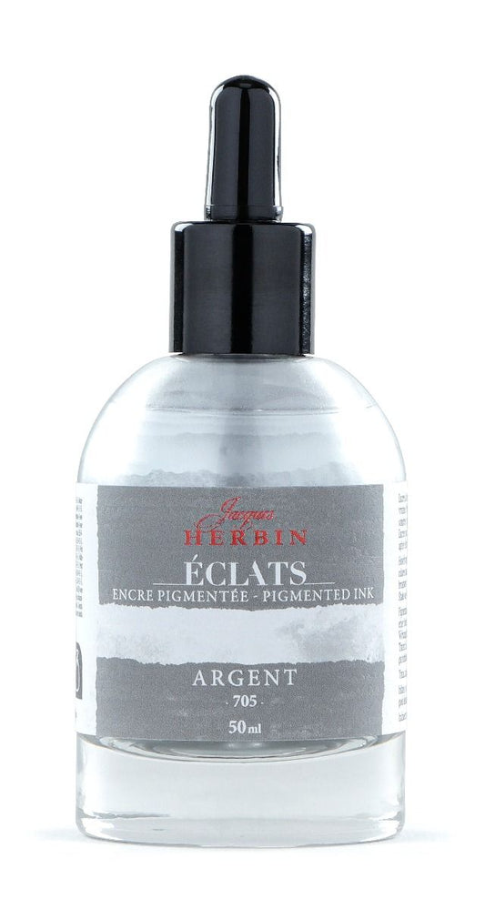 Eclats Watercolour Ink 50ml Argent / Silver