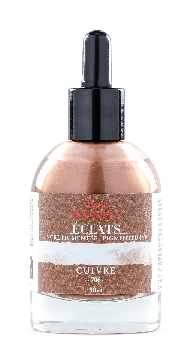 Eclats Watercolour Ink 50ml Cuivre / Copper