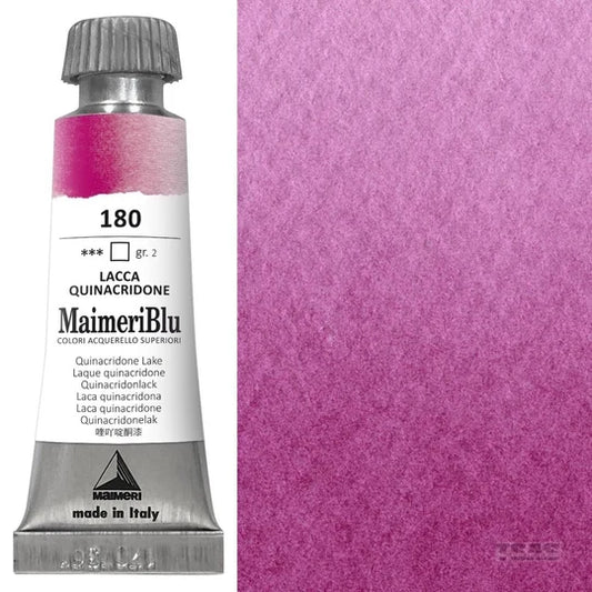 Maimeri Blu Watercolour 12ml Series 2 Quinacridone Lake 180