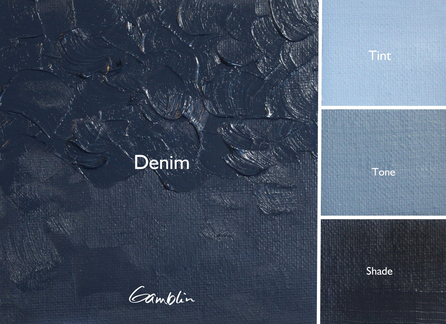Gamblin 1980 Oil Colour 37ml Series 2 Denim Blue