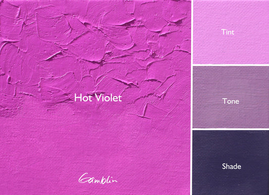 Gamblin 1980 Oil Colour 37ml Series 2 Hot Violet
