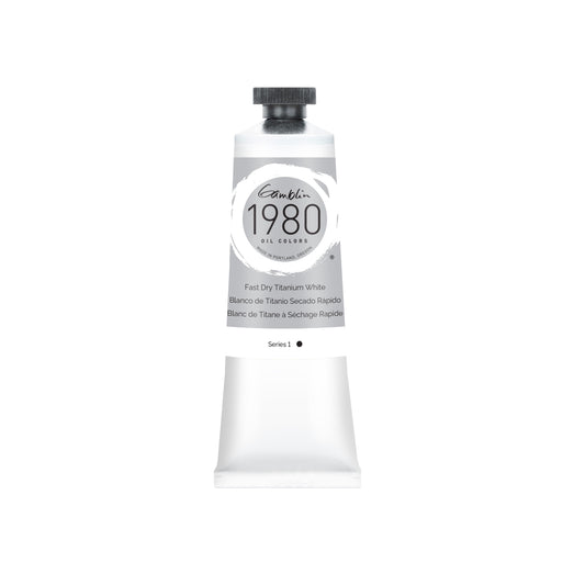 Gamblin 1980 Oil Colour 37ml Series 1 Fast Drying White