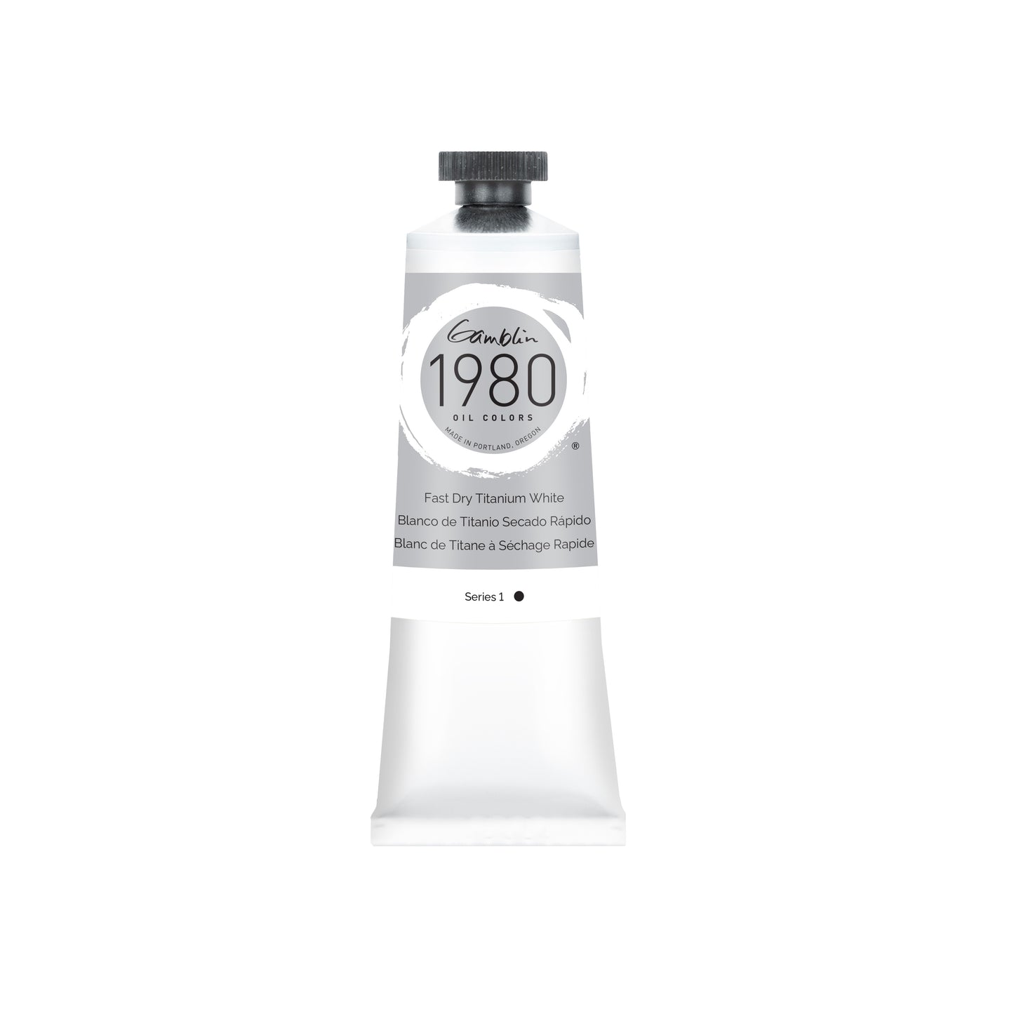 Gamblin 1980 Oil Colour 37ml Series 1 Fast Drying White