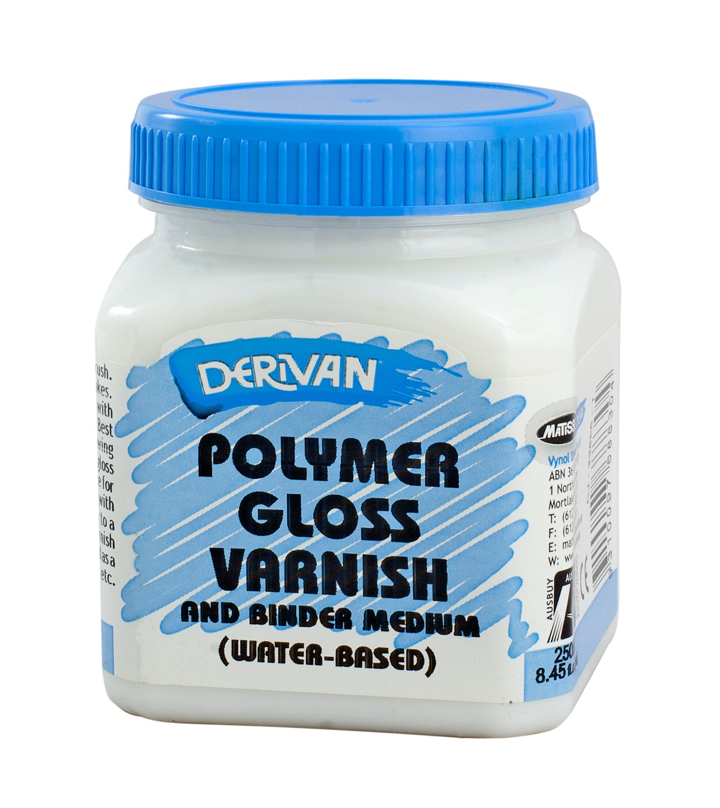 Derivan Polymer Gloss Varnish (Water Based) 250ml