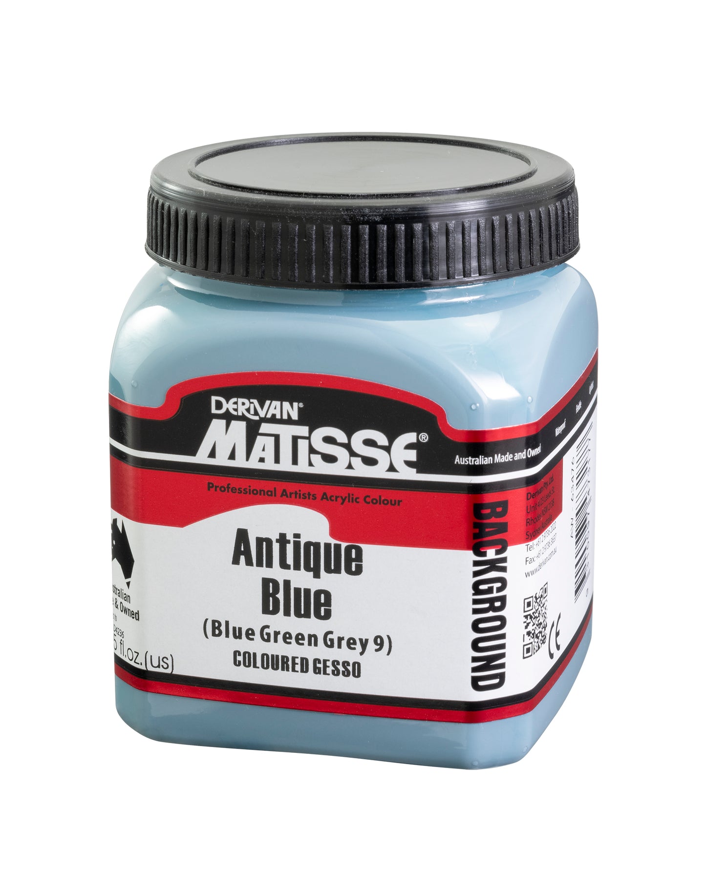 Matisse Background 250ml BLUE GREEN GREY 9 (ANTIQUE BLUE)