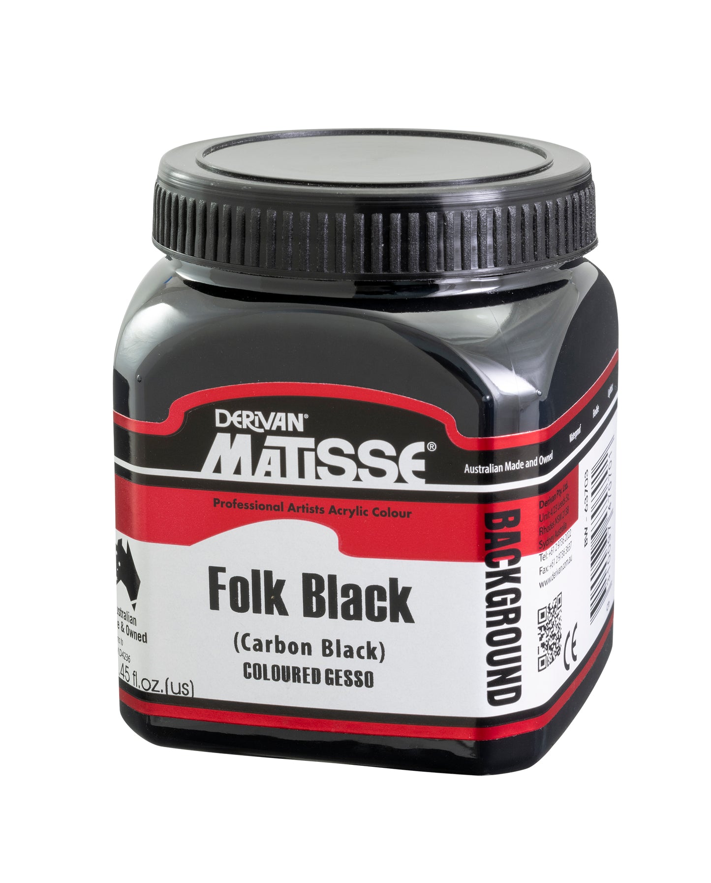 Matisse Background 250ml CARBON BLACK (FOLK BLACK)