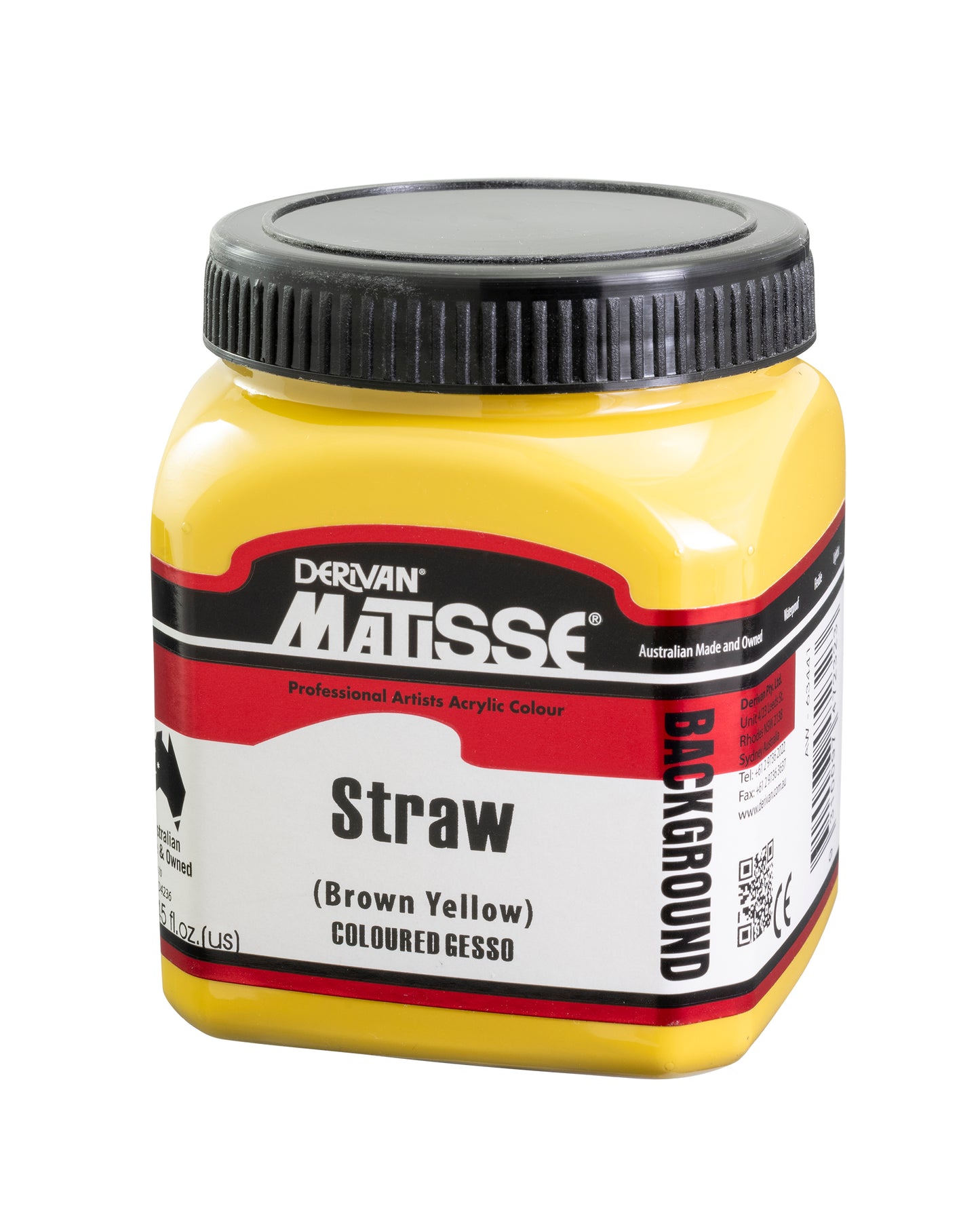 Matisse Background 250ml BROWN YELLOW (STRAW)