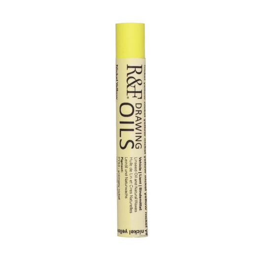 R&F Drawing Oils 12ml Nickel Yellow