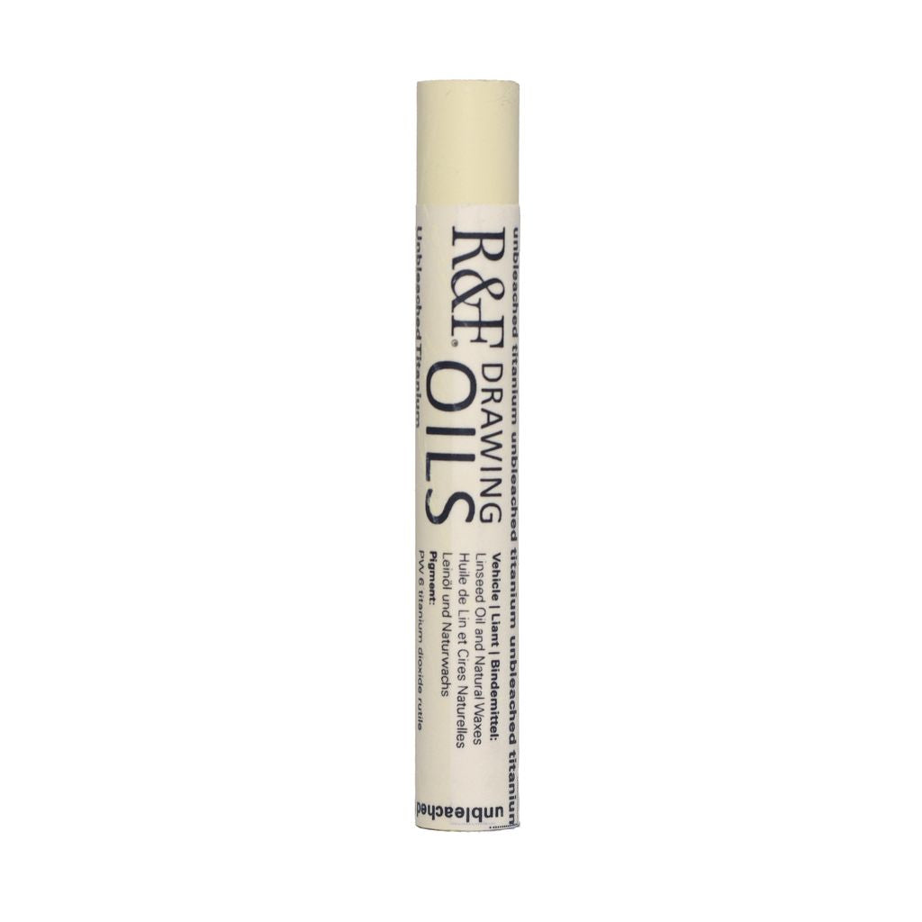 R&F Drawing Oils 12ml Unbleached Titanium
