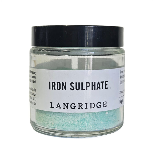 Langridge Iron Sulphate 50gm