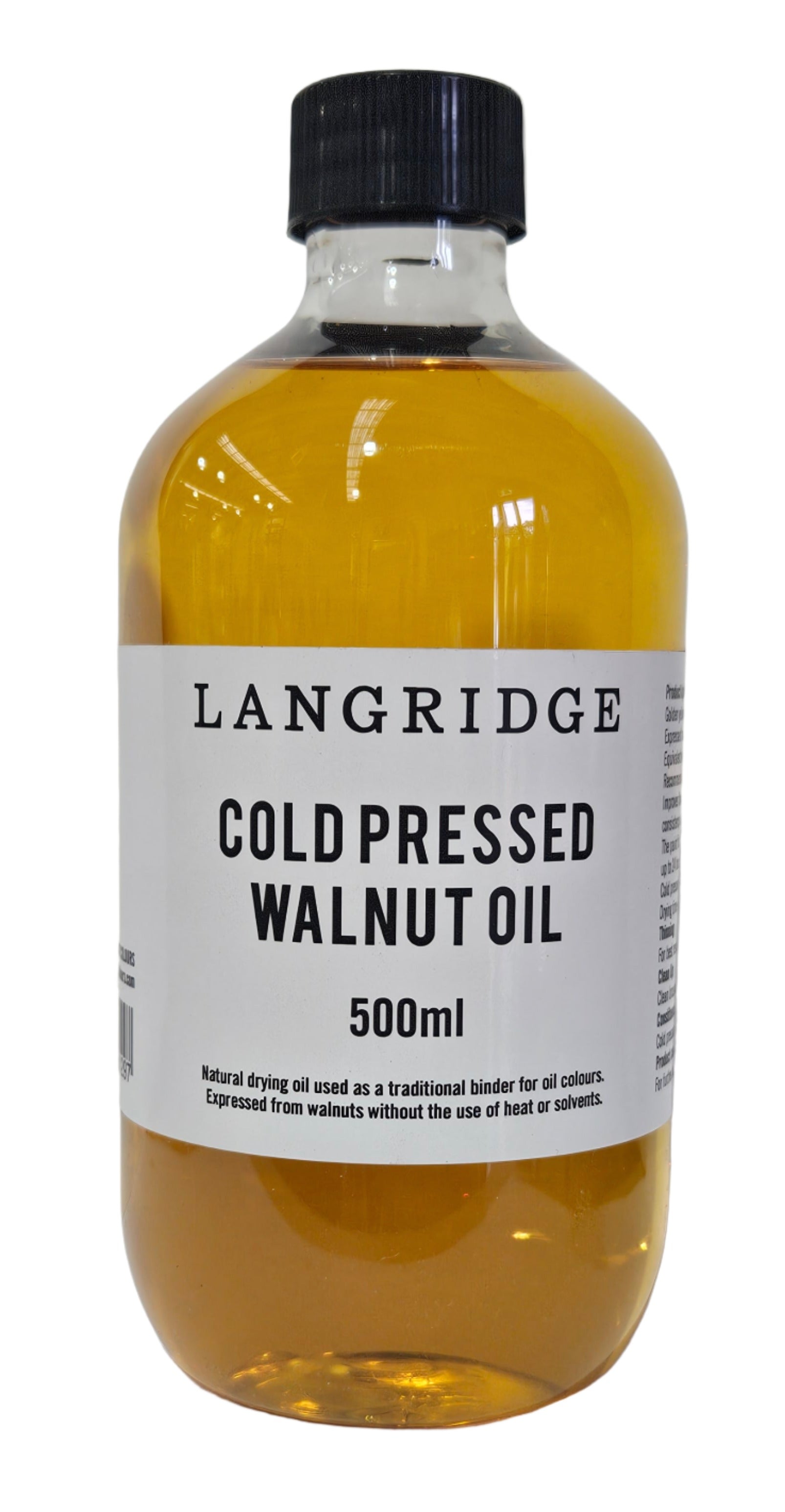 Langridge Cold Pressed Walnut Oil 500ml – theartshop.com.au