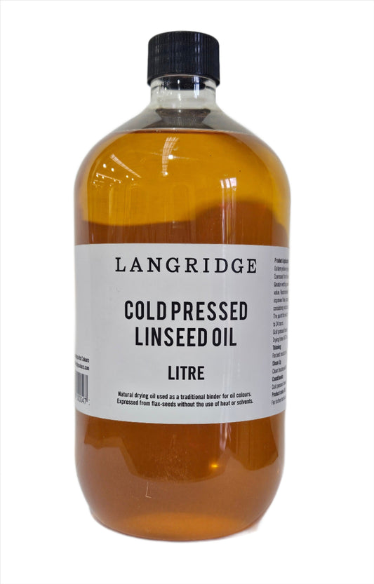 Langridge Cold Pressed Linseed Oil 1 Litre (discontinued)