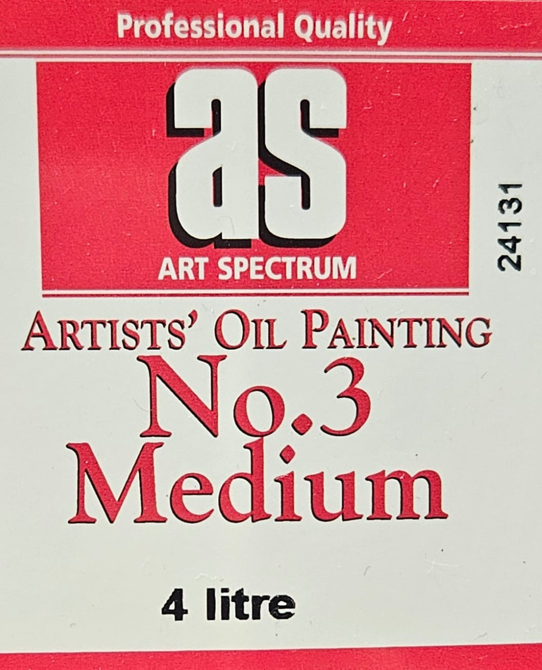 Art Spectrum Paint Medium No.3 4 Litre