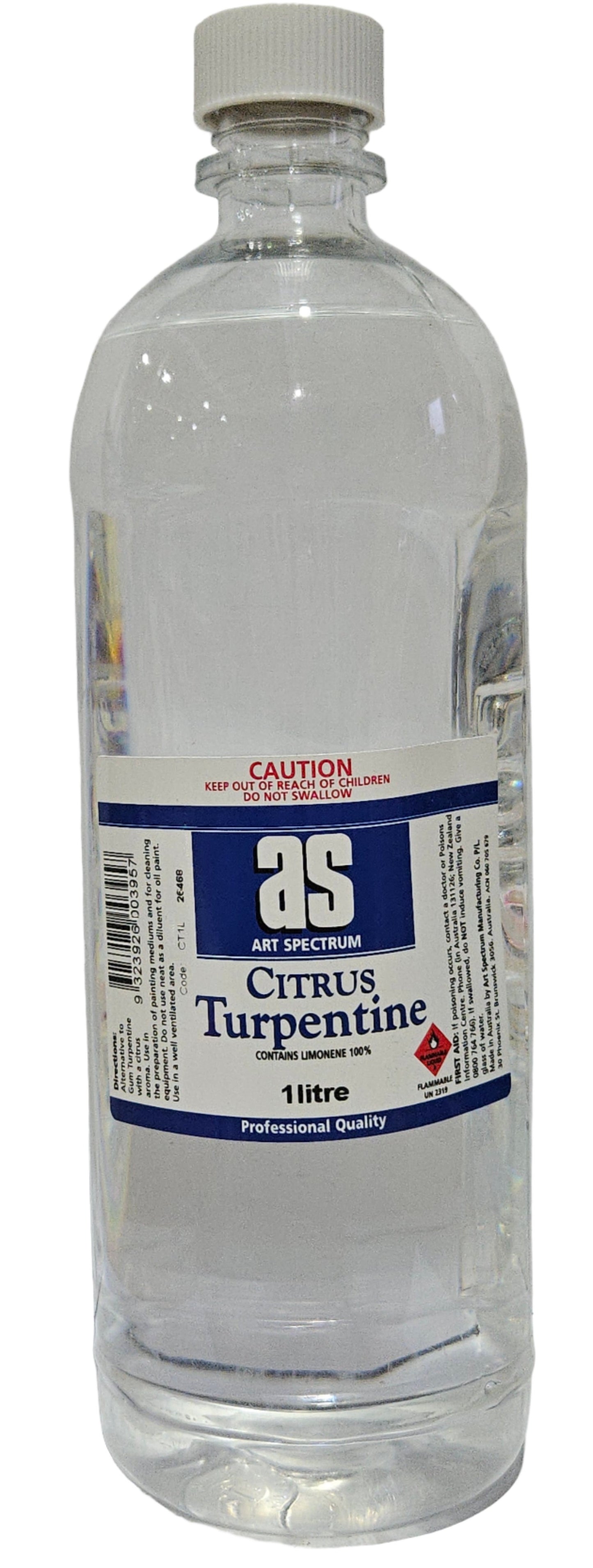 Art Spectrum Citrus Turpentine 1 Litre