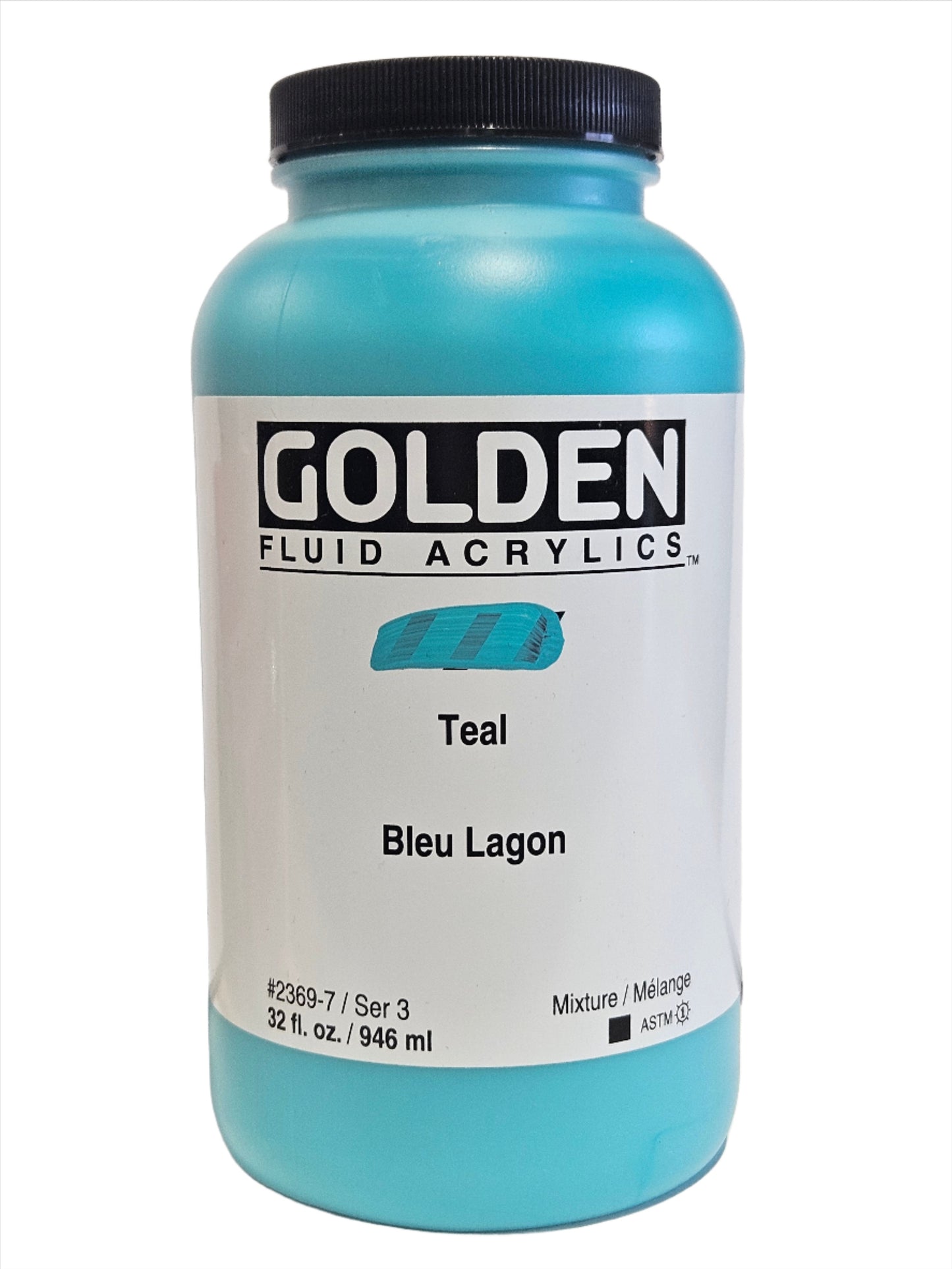 Golden Fluid Acrylic 946ml Teal