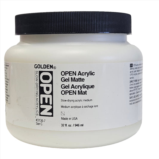 Golden OPEN Acrylic Gel (Matte) 946ml