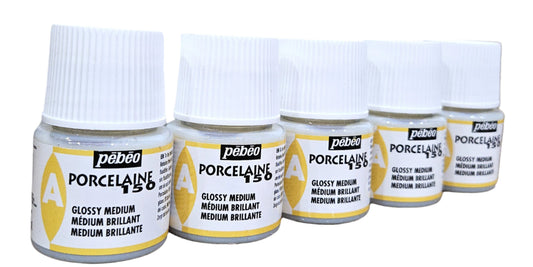 Pebeo Porcelaine Gloss Medium 45ml Bottle BOX OF 5 (discontinued)