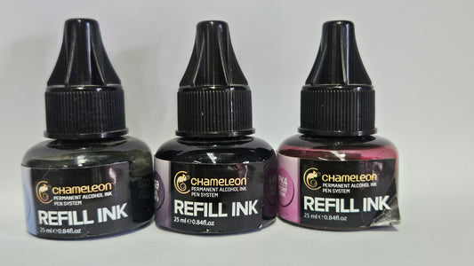 Alcohol Inks 3 x 25ml Bottles - Assorted Colours - (discontinued)