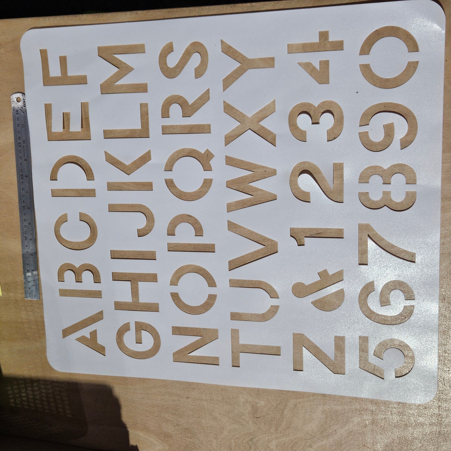 Alphabet Stencil CLEARANCE SALE- Large