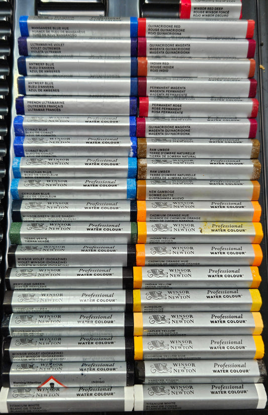 Winsor & Newton Professional Watercolour 36 Sticks CLEARANCE SALE BUNDLE