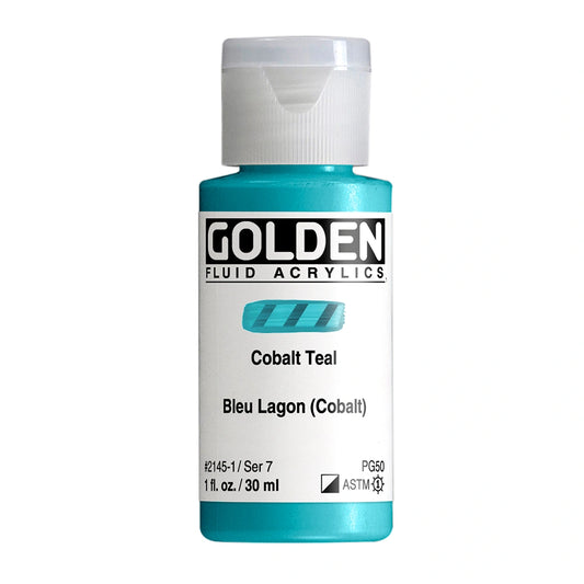 Golden Fluid Acrylic 30ml Cobalt Teal