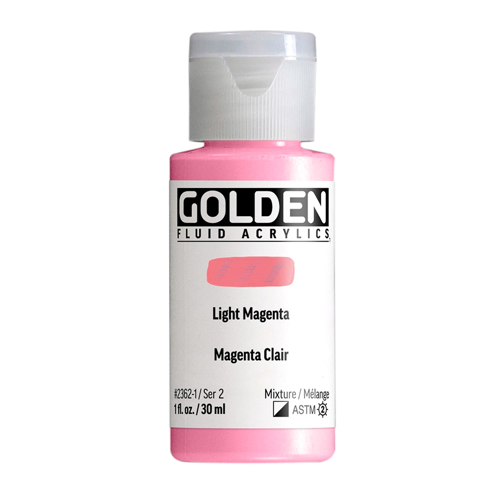 Golden Fluid Acrylic 30ml Light Magenta