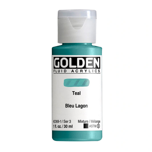 Golden Fluid Acrylic 30ml Teal