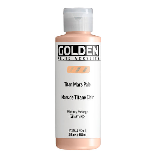 Golden Fluid Acrylic 118ml Titan Mars Pale