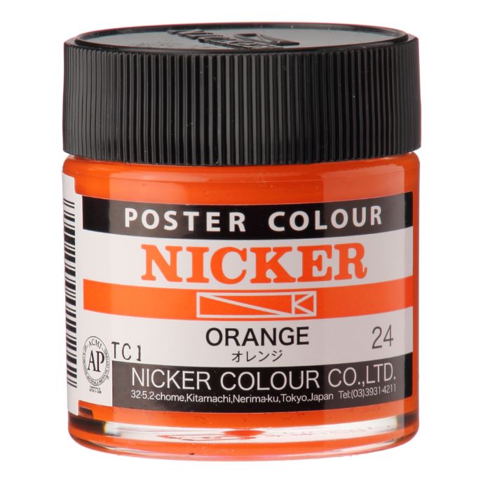 Nicker Poster Colour 40ml 24 Orange