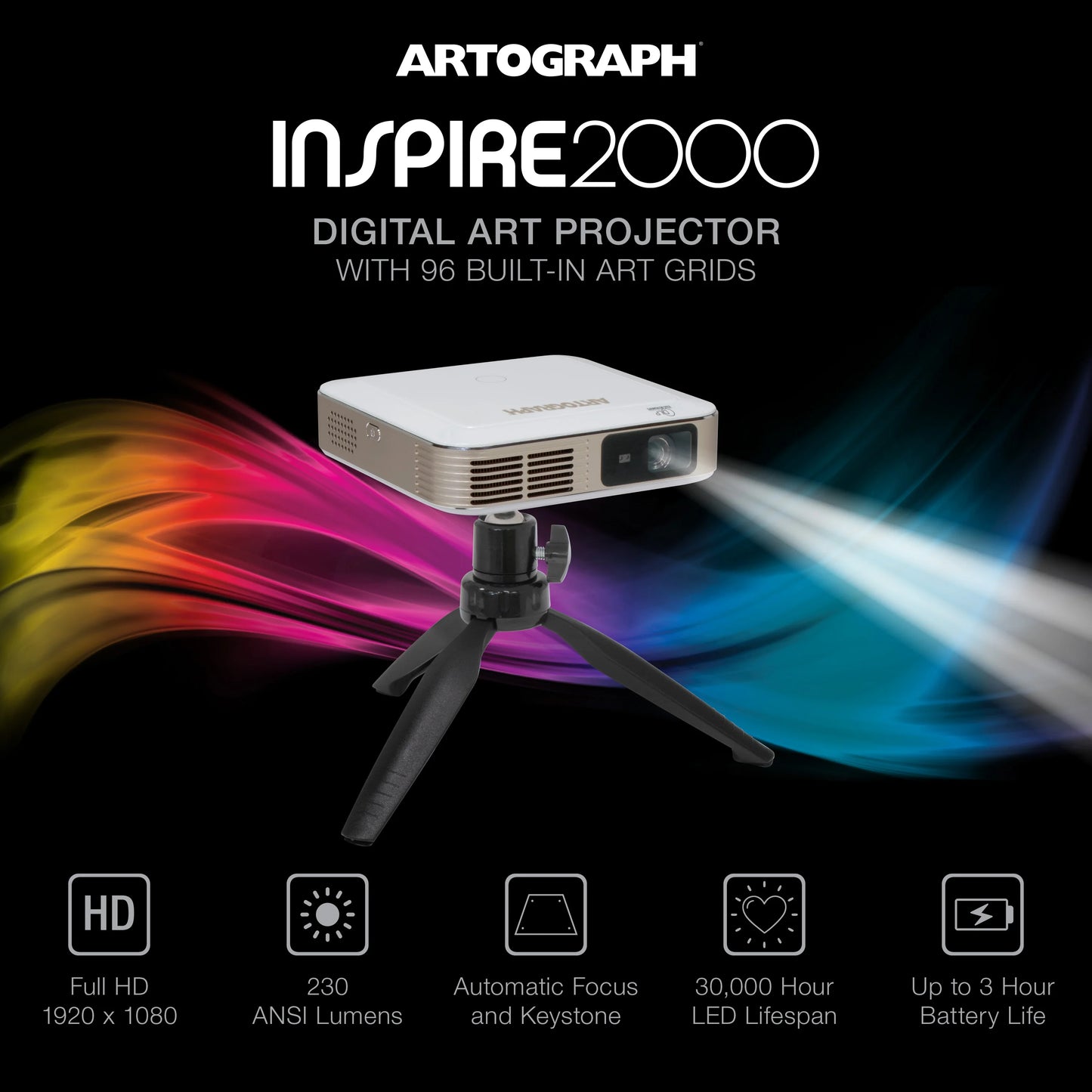 Inspire 2000 Art Projector
