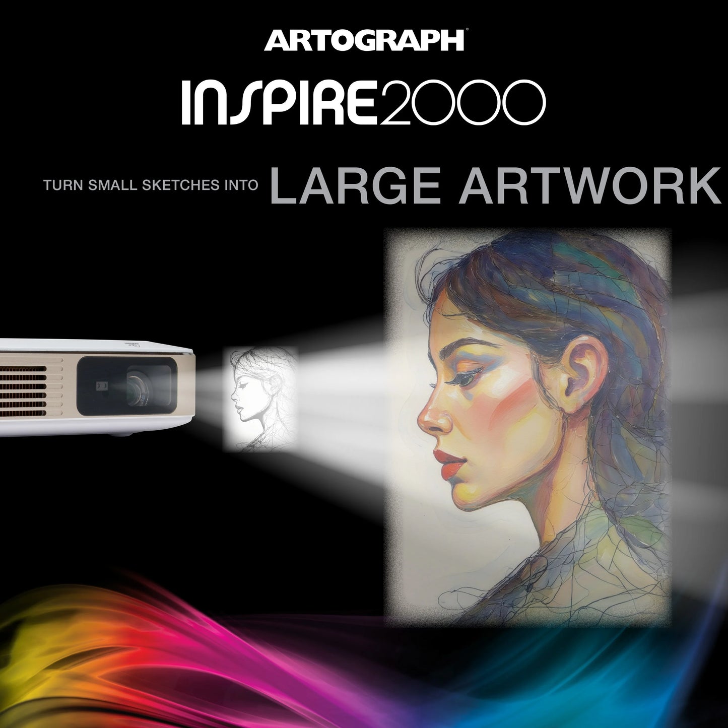 Inspire 2000 Art Projector