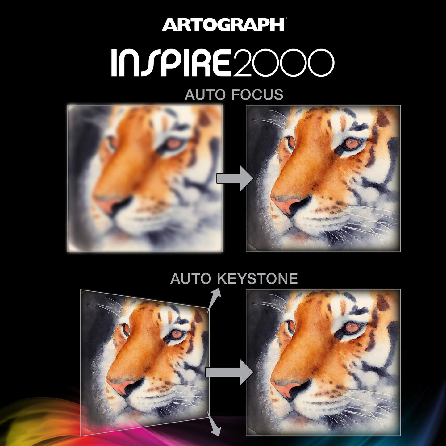 Inspire 2000 Art Projector