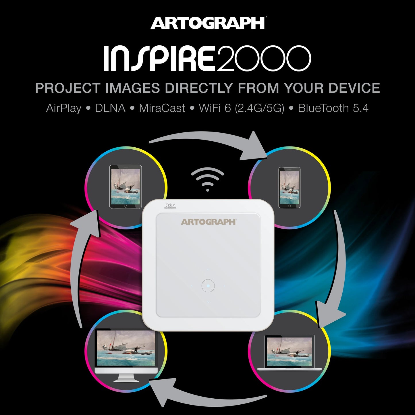 Inspire 2000 Art Projector