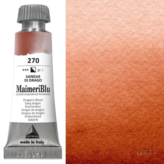 Maimeri Blu Watercolour 12ml Series 2 Dragon's Blood 270