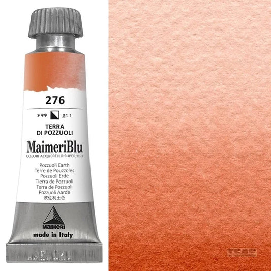 Maimeri Blu Watercolour 12ml Series 1 Pozzuoli Earth 276