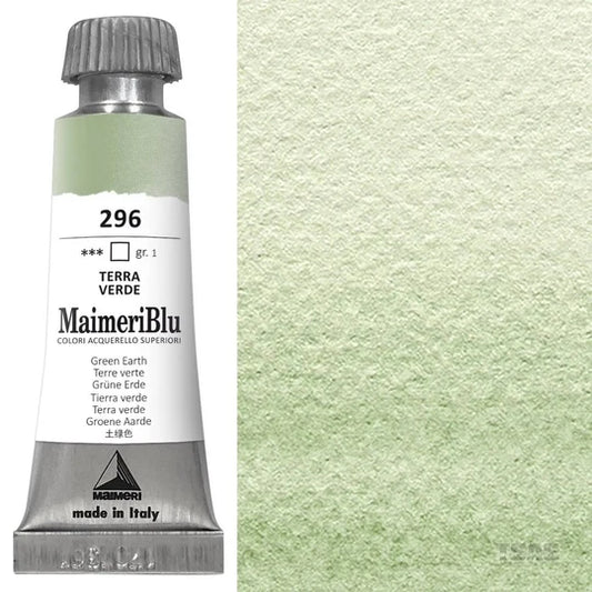 Maimeri Blu Watercolour 12ml Series 1 Green Earth 296