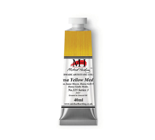 Michael Harding Oil 40ml Series 3 Hansa Yellow Medium