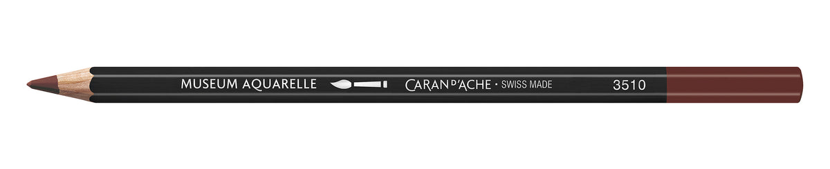 Caran d'Ache Museum Aquarelle Artist Watersoluble Pencil 059 Brown
