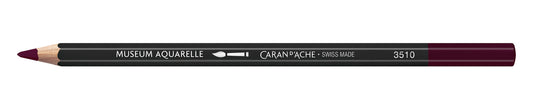 Caran d'Ache Museum Aquarelle Artist Watersoluble Pencil 106 Dark Plum
