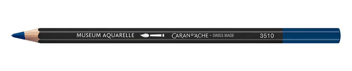 Caran d'Ache Museum Aquarelle Artist Watersoluble Pencil 149 Night Blue